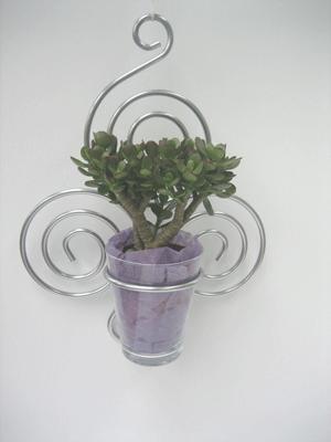 Wall Vase "curly"